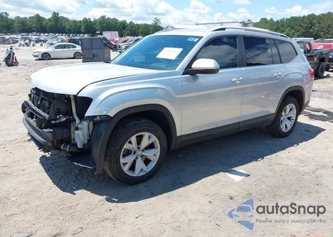 2018 Volkswagen Atlas 2.0T Se из США, поврежденный, VIN 1V2CP2CA2JC599488